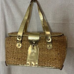 Unique, Kate Spade, wicker – rattan purse